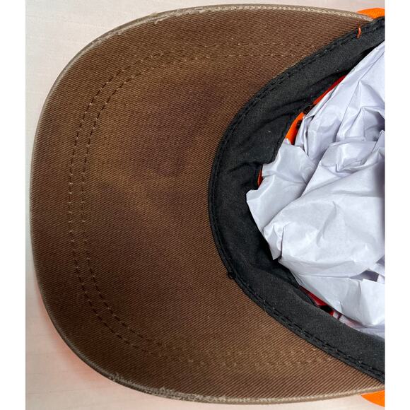 Neon Orange Remington Country Adjustable Baseball Cap Adult One Size - Picture 7 of 7